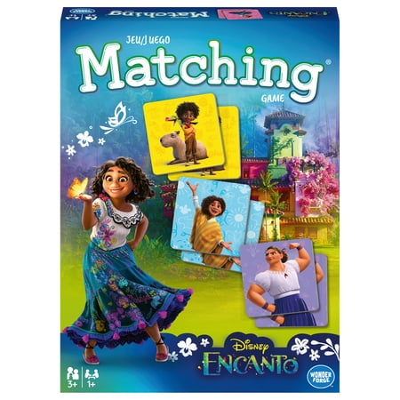 Wonder Forge Disney Encanto Matching Game For Girls & Boys Ages 3 and Up - A Fun and Fast Memory Game