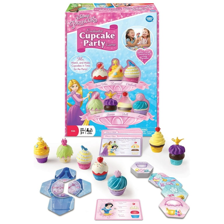Disney Princess Enchanted Cupcake Party Game Replacement Pieces - You  Choose
