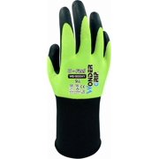 Wonder Grip Unisex U-Feel Glove Hi Viz Yellow - WG-1855HY