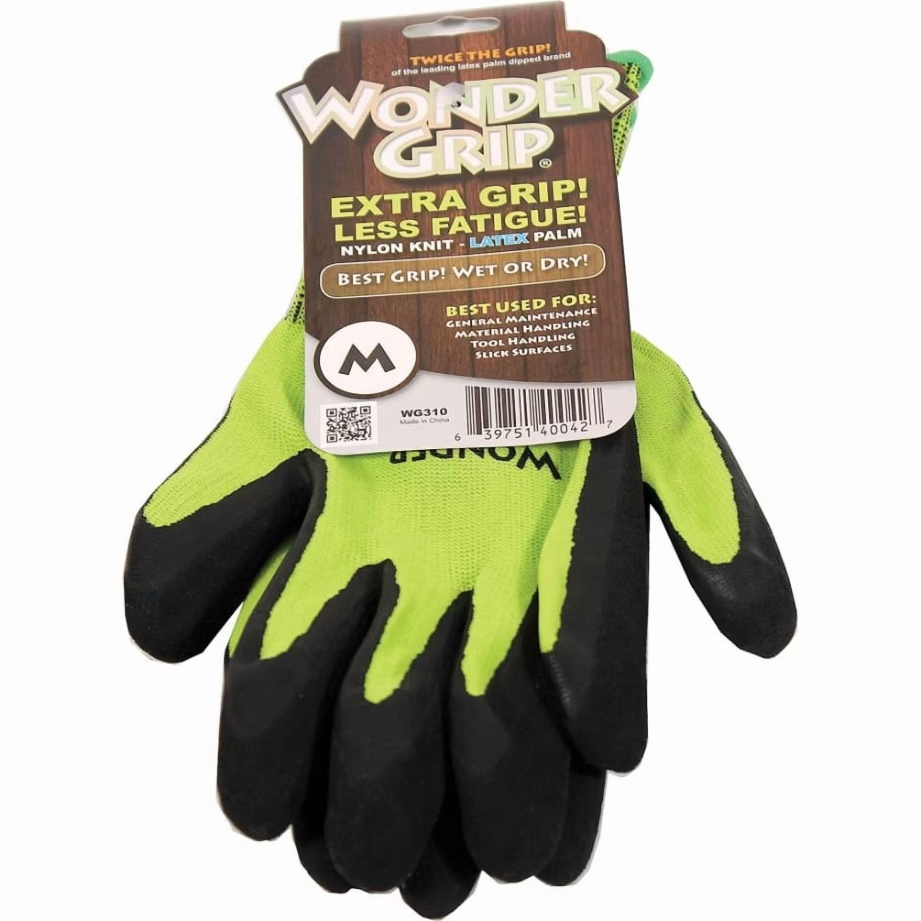 Wonder Grip Wg310m Medium Wonder Grip Rubber Palm Gloves