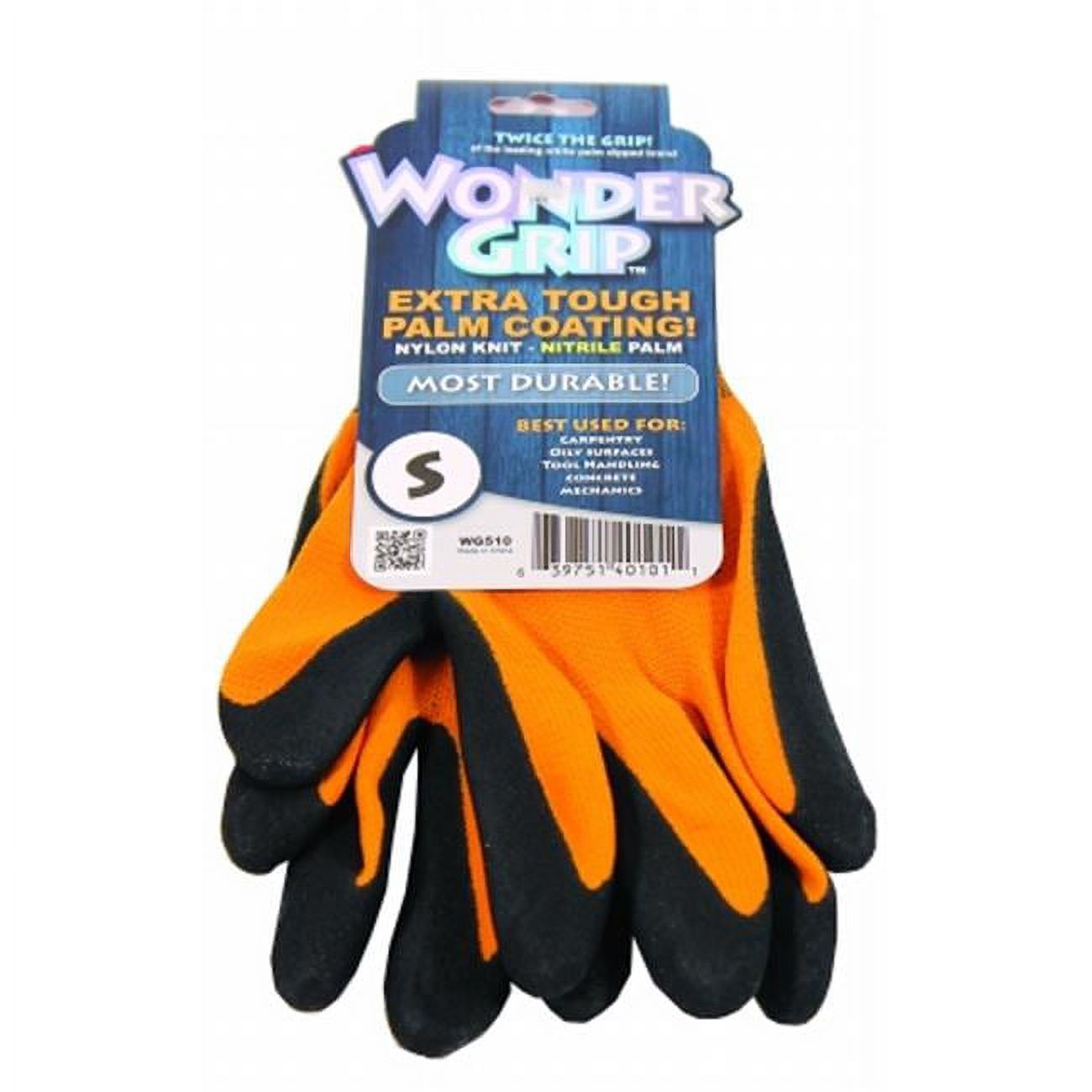 Wonder Grip Wg510s Small Sienna Wonder Grip Nitrile Palm Gloves