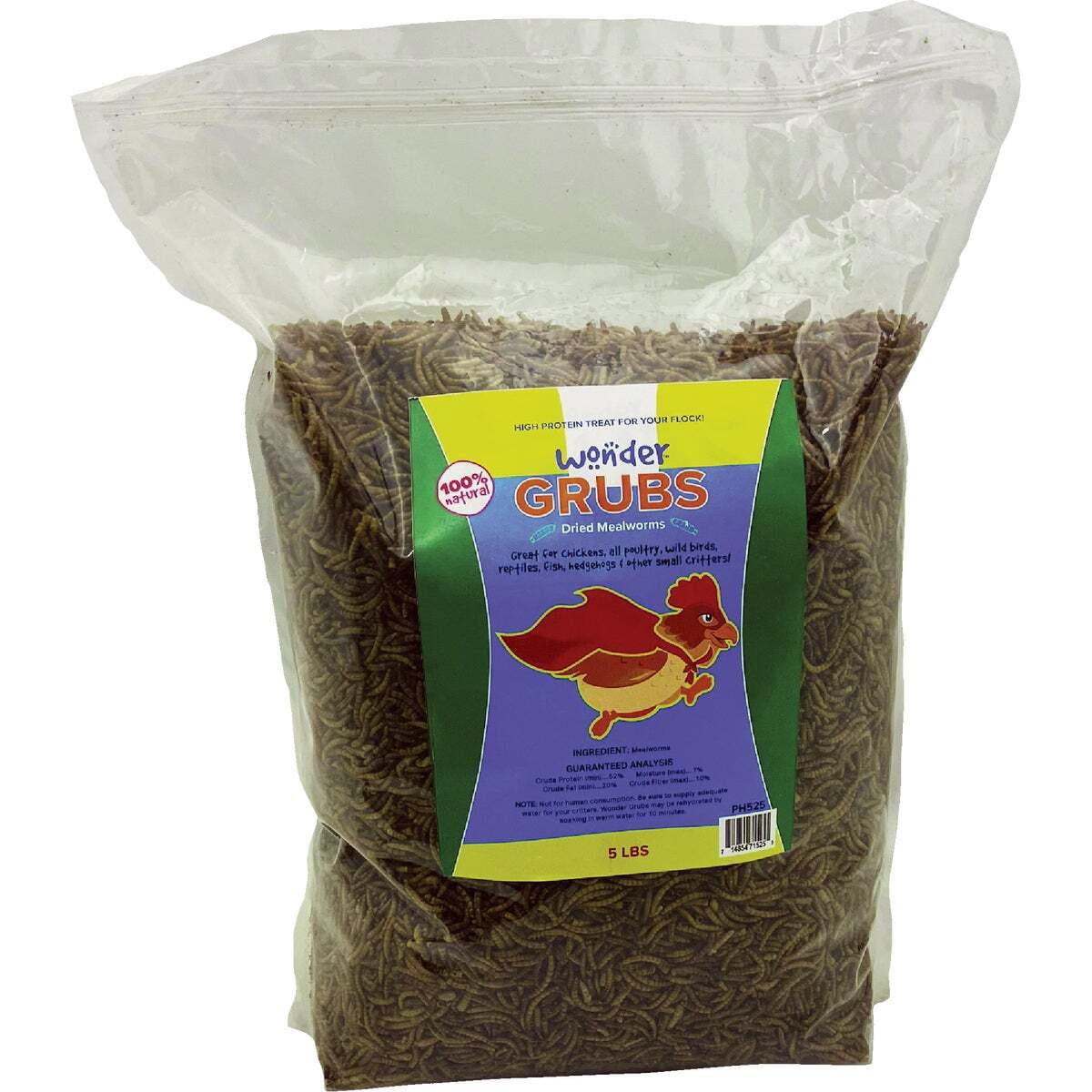 Wonder Grubs 5 Lb. Dried Mealworms PH525