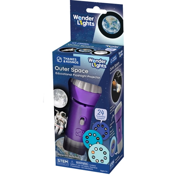 Wonder Lights: Outer Space - Educational Flashlight Projector, (Paperback)