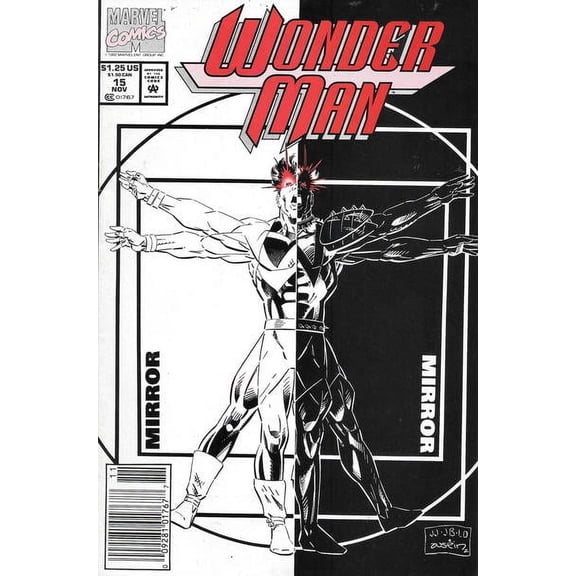 Wonder Man (2nd Series) #15 (Newsstand) VF ; Marvel Comic Book