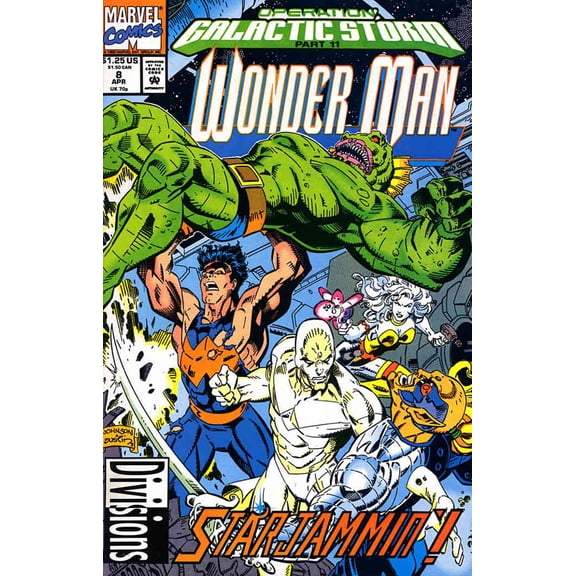 Wonder Man (2nd Series) #8 VF ; Marvel Comic Book