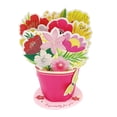 thumbnail image 1 of Wonder Mothers Day Pop Up Card for Mom (pink Flower Bouquet), 1 of 3