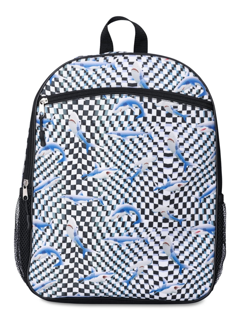 Wonder Nation Shark Check Backpack - 16 Capacity - Walmart.com