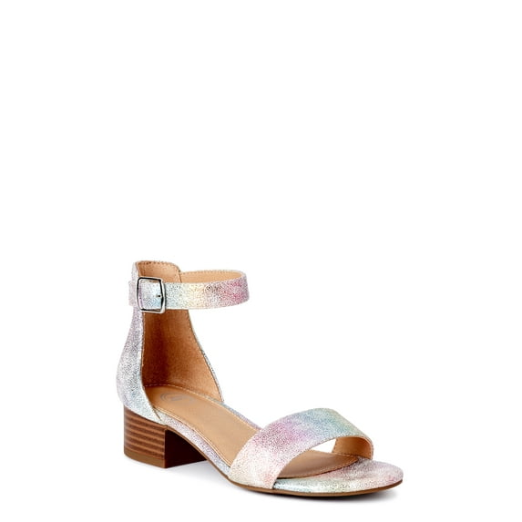 Wonder Nation Ankle-Strap Heeled Dress Sandals (Little Girls & Big Girls)