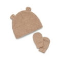 thumbnail image 1 of Wonder Nation Baby Beanie and Mitten Set, 1 of 4