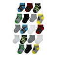 Wonder Nation Baby Boy Ankle Socks, 18Pack, Sizes 0M18M