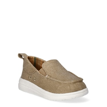 Wonder Nation Baby Boy Canvas Loafer