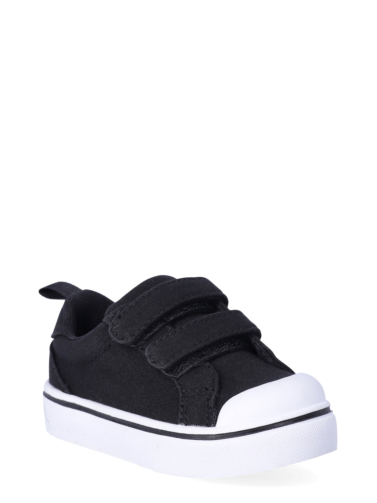 Wonder Nation Baby Boy Canvas Bump Toe Sneakers