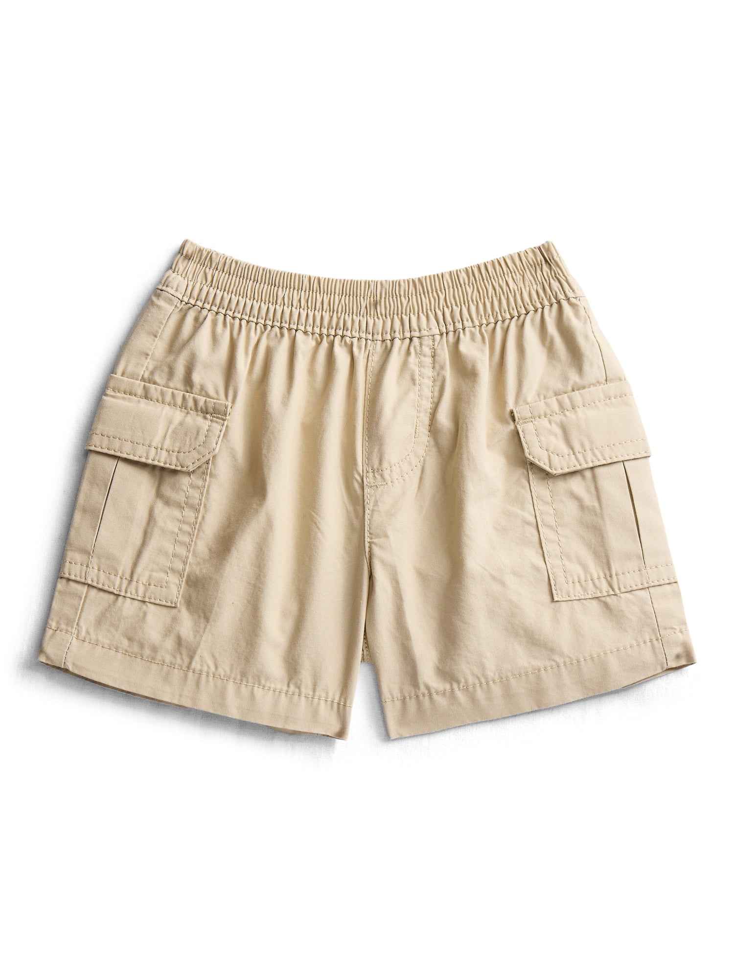 Wonder Nation Baby Boys Cotton Poplin Cargo Shorts, Sizes 0M-24M