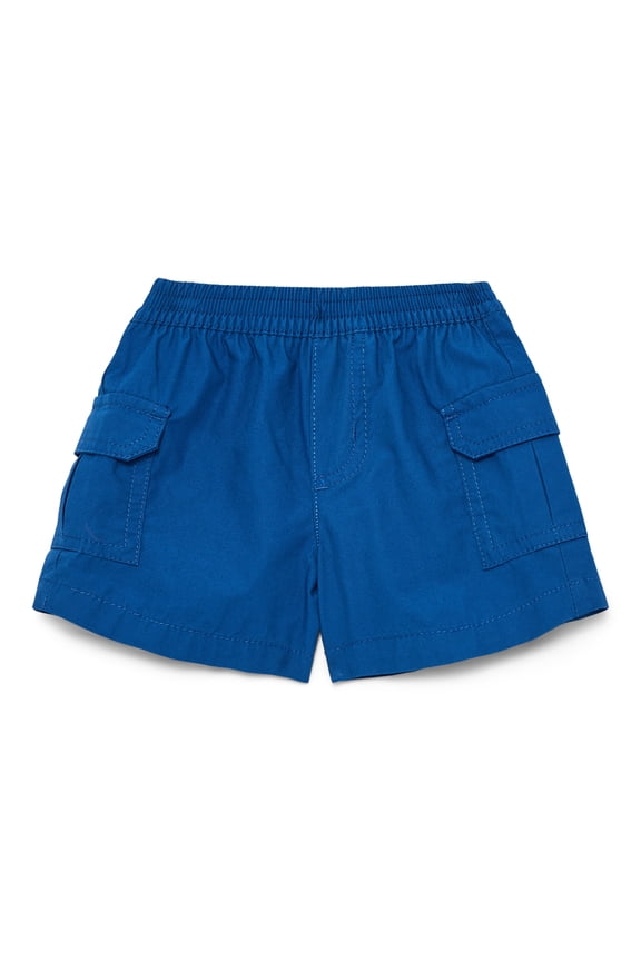 Baby Boys Cotton Poplin Cargo Shorts, Sizes 0M-24M