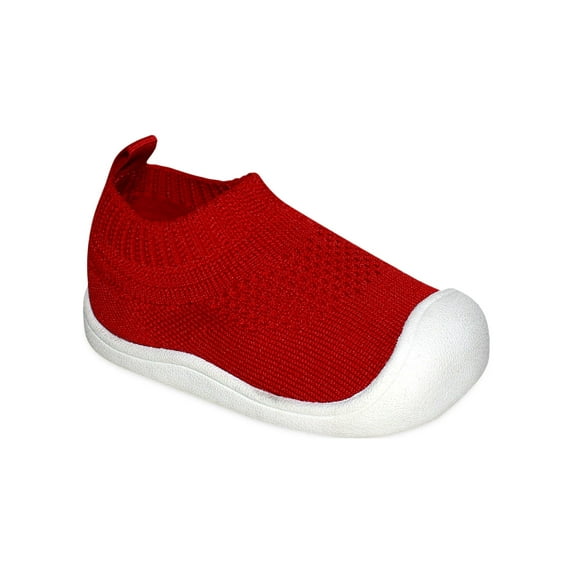 Wonder Nation Baby Boy Casual Knit Slip On Sneakers, Sizes 2-6