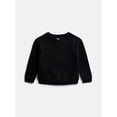 thumbnail image 1 of Wonder Nation Baby and Toddler Boys Fleece Graphic Crewneck Sweatshirt, Sizes 6M-5T, 1 of 3