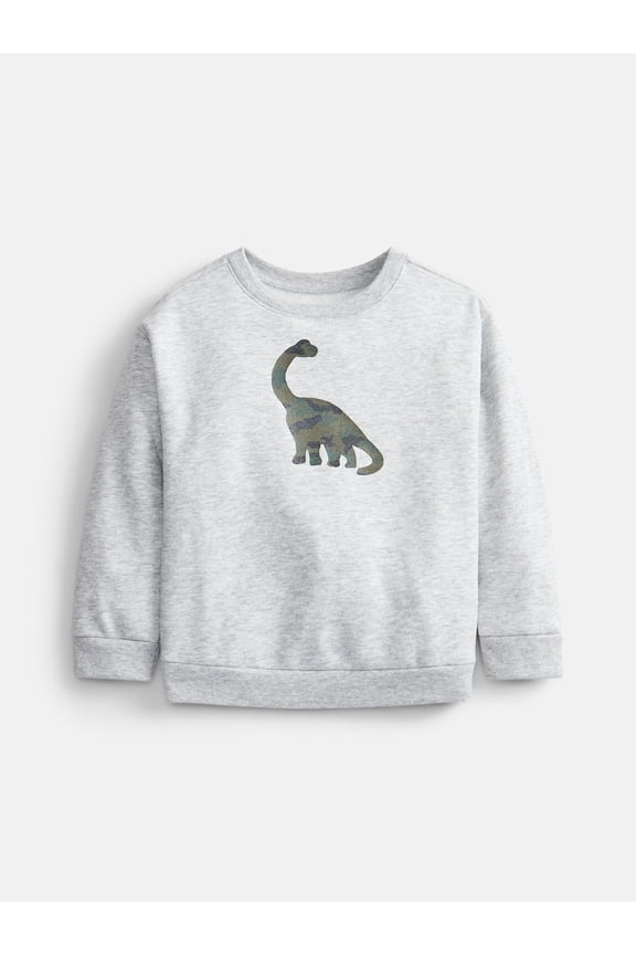 Baby and Toddler Boys Fleece Graphic Crewneck Sweatshirt, Sizes 6M-5T