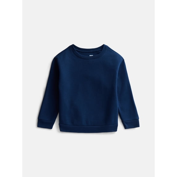 Wonder Nation Baby and Toddler Boys Fleece Graphic Crewneck Sweatshirt, Sizes 6M-5T