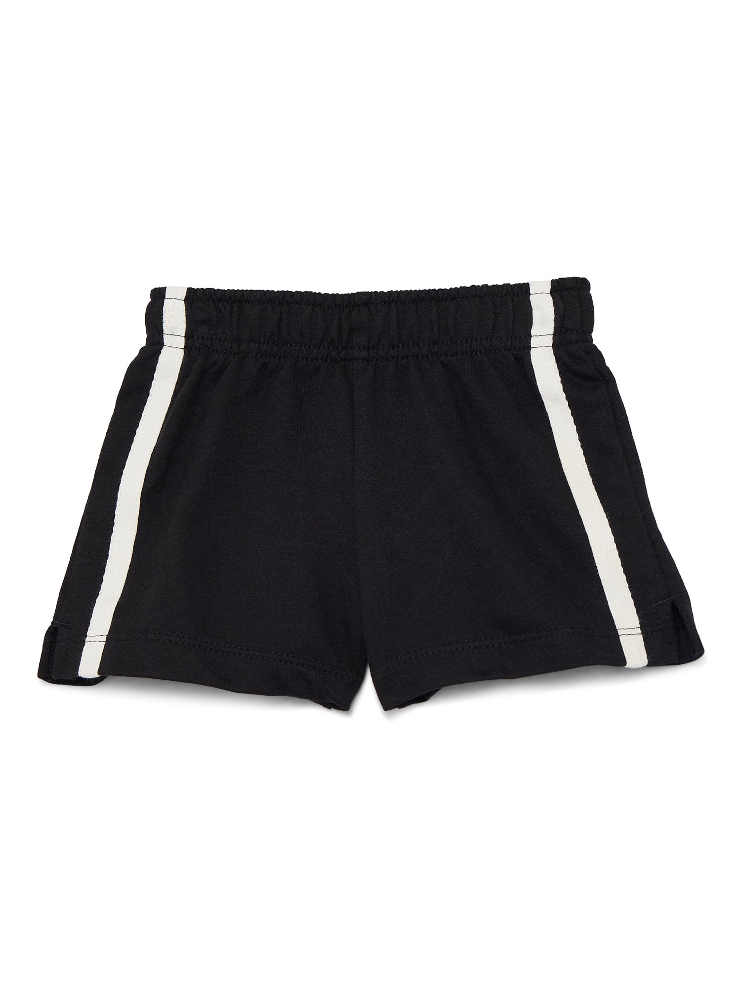Wonder Nation Baby Boy French Terry Taped Shorts, Sizes 0-24 Months