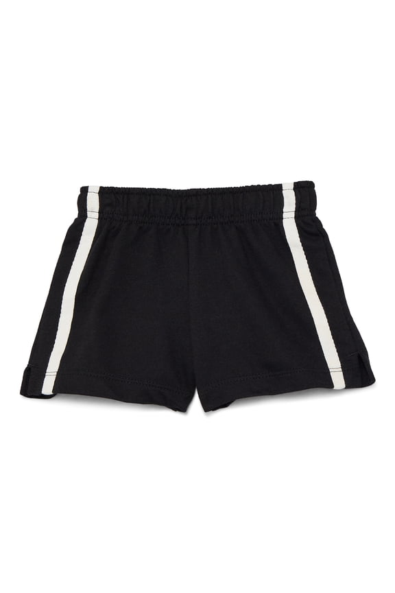 Baby Boy French Terry Taped Shorts, Sizes 0-24 Months