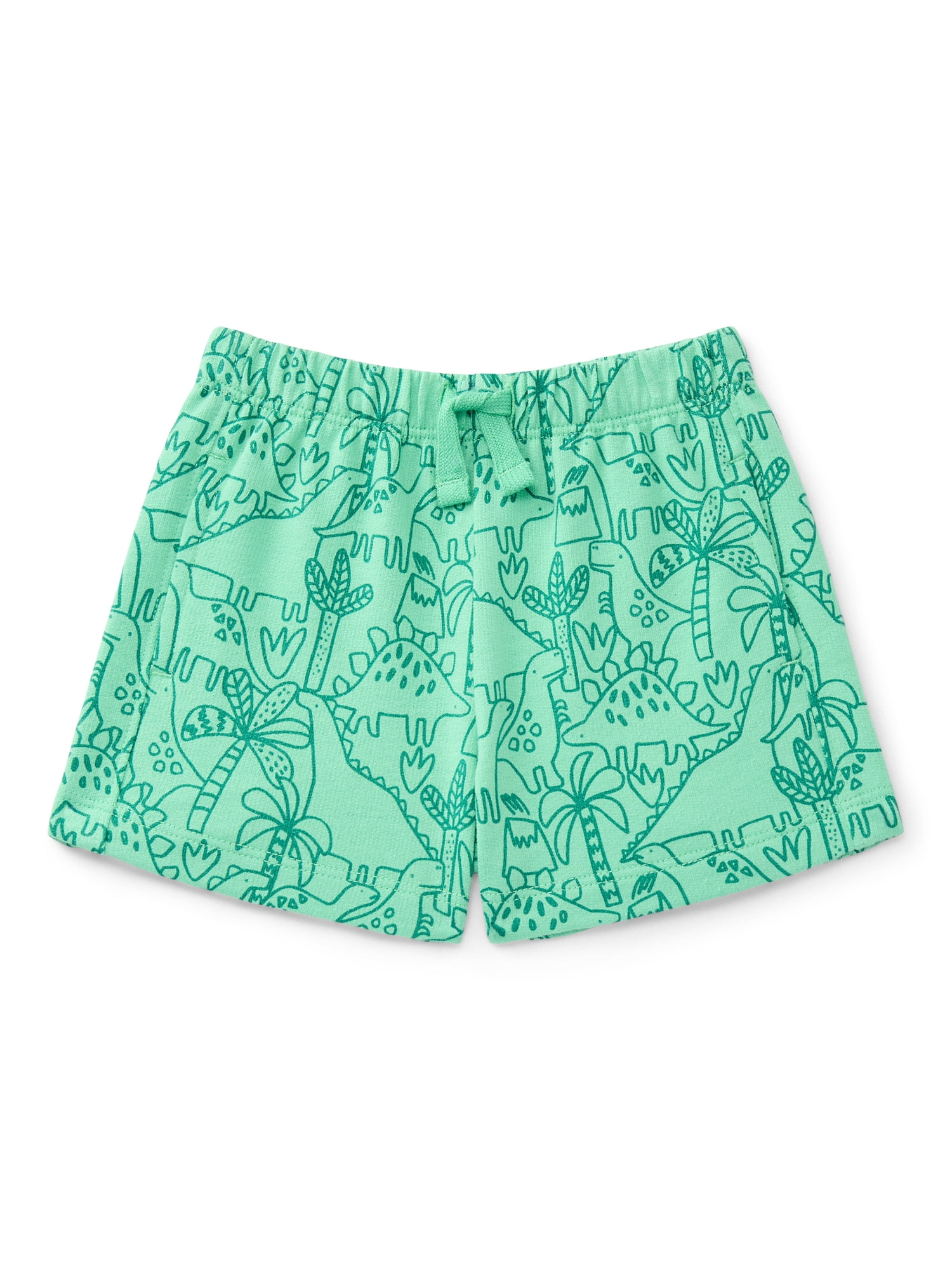 Wonder Nation Baby Boys French Terry Drawstring Shorts, Sizes 0M-24M