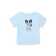 thumbnail image 1 of Wonder Nation Baby Boy Short Sleeve Chenille Detail T-Shirt, Sizes 0-24 Months, 1 of 3