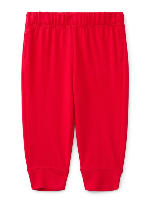 Baby Boy Soft Jersey Joggers, Sizes 0-24 Months
