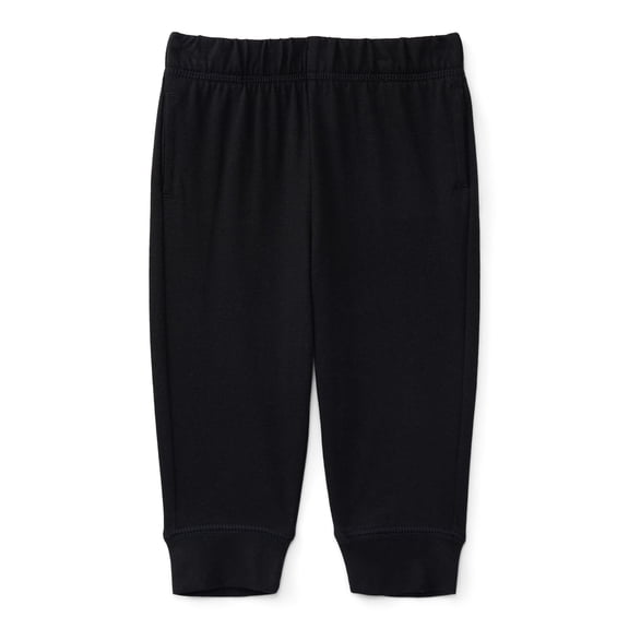 Wonder Nation Baby Boy Soft Jersey Joggers, Sizes 0-24 Months