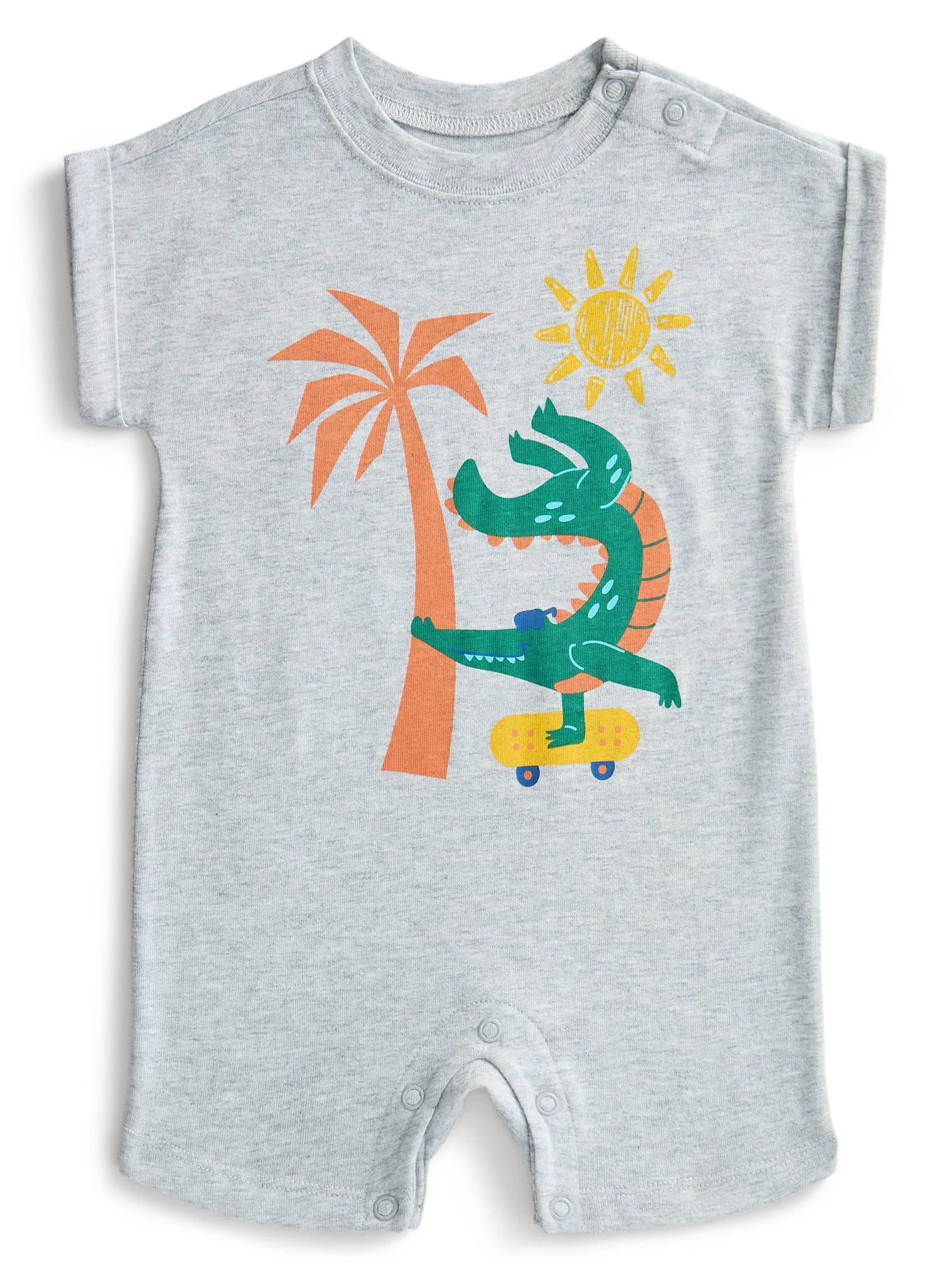 Wonder Nation Baby Boys Romper, Sizes 0-24 Months