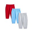 thumbnail image 1 of Wonder Nation Baby Boy Joggers, 3-Pack, Sizes 0-24 Months, 1 of 4