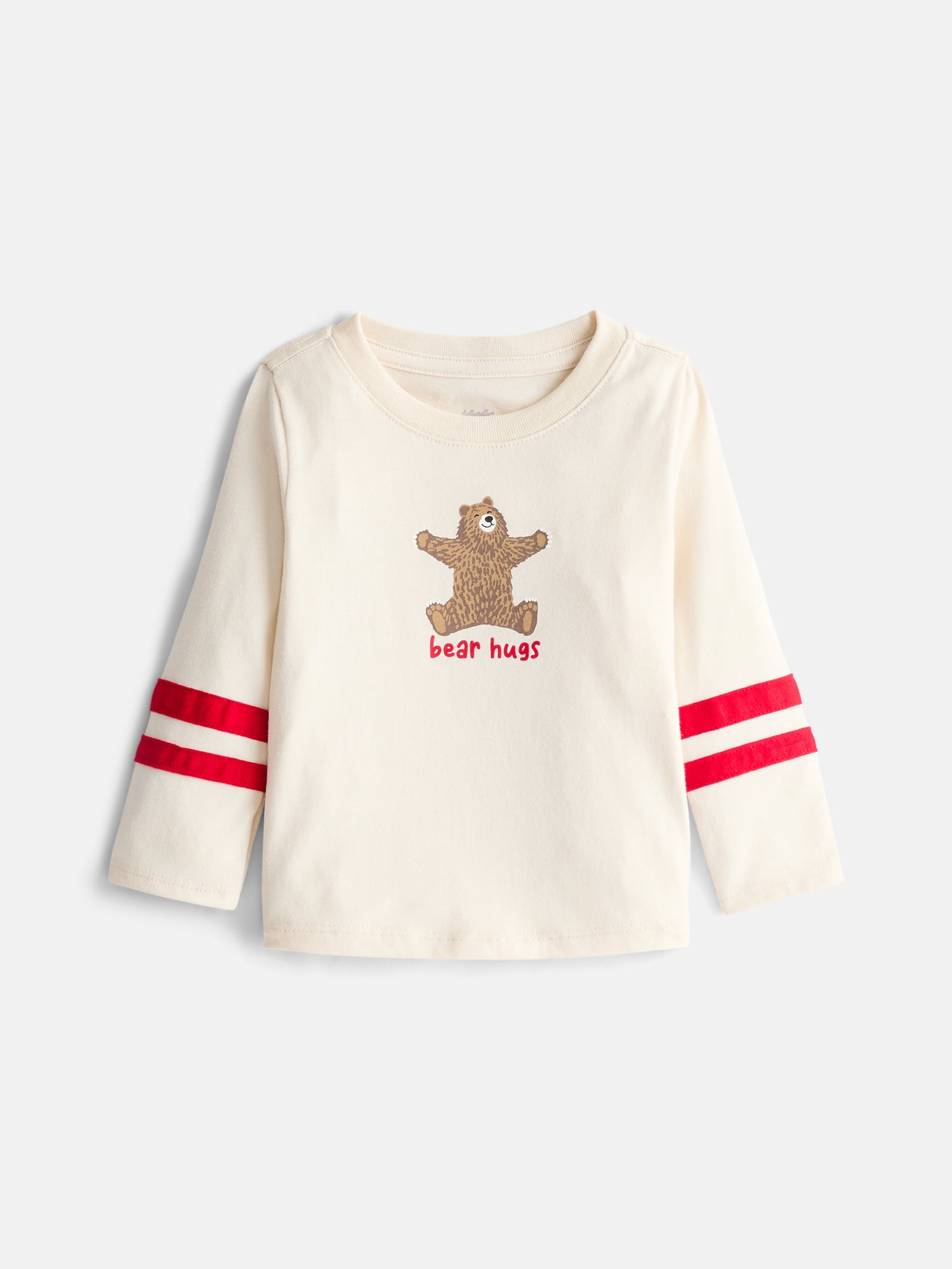 Wonder Nation Baby Boys Graphic Tee with Long Sleeves, Sizes 0-24M