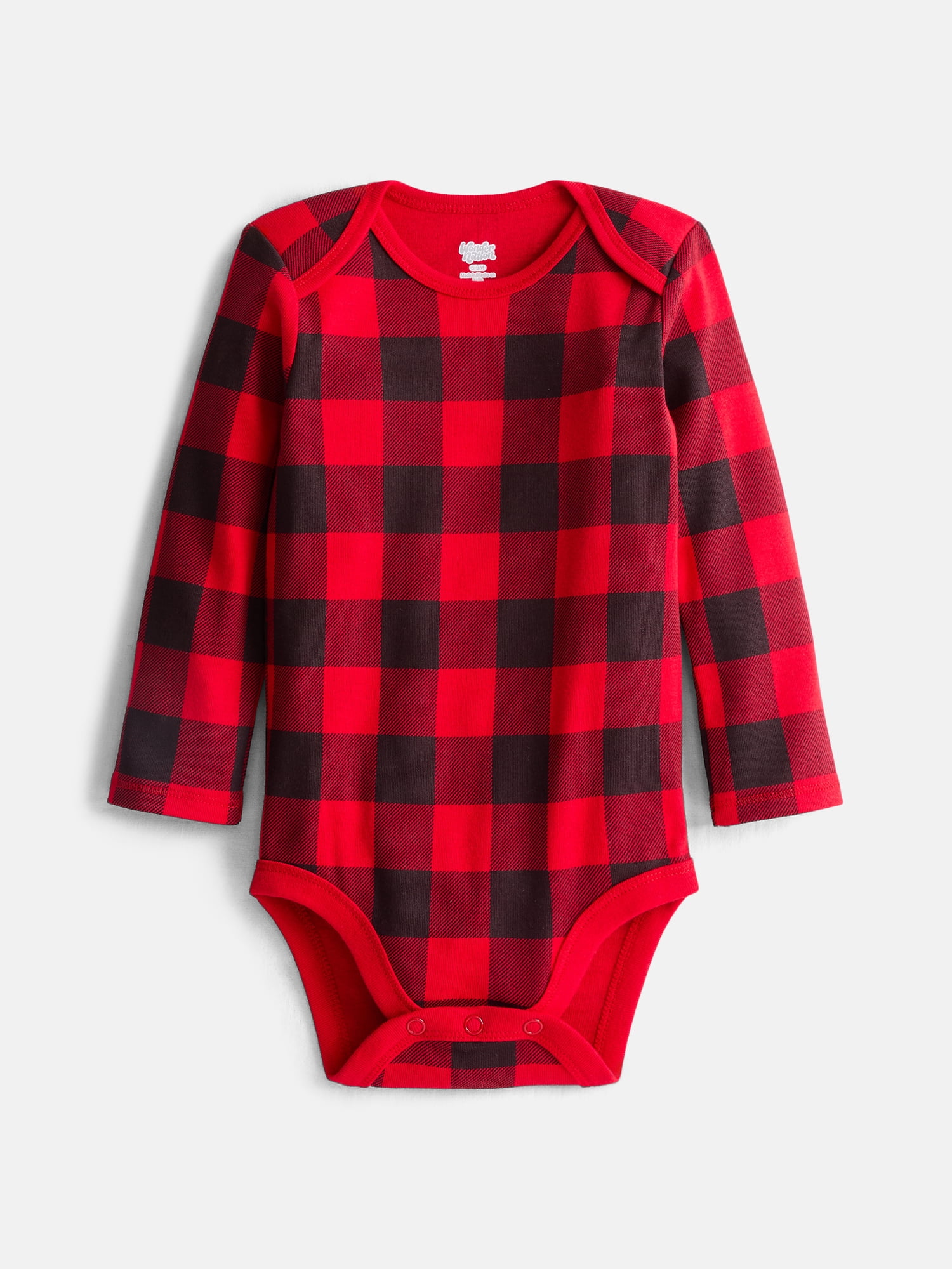 Wonder Nation Baby Boys Graphic Cotton Bodysuit with Long Sleeves, Sizes 0M-24M