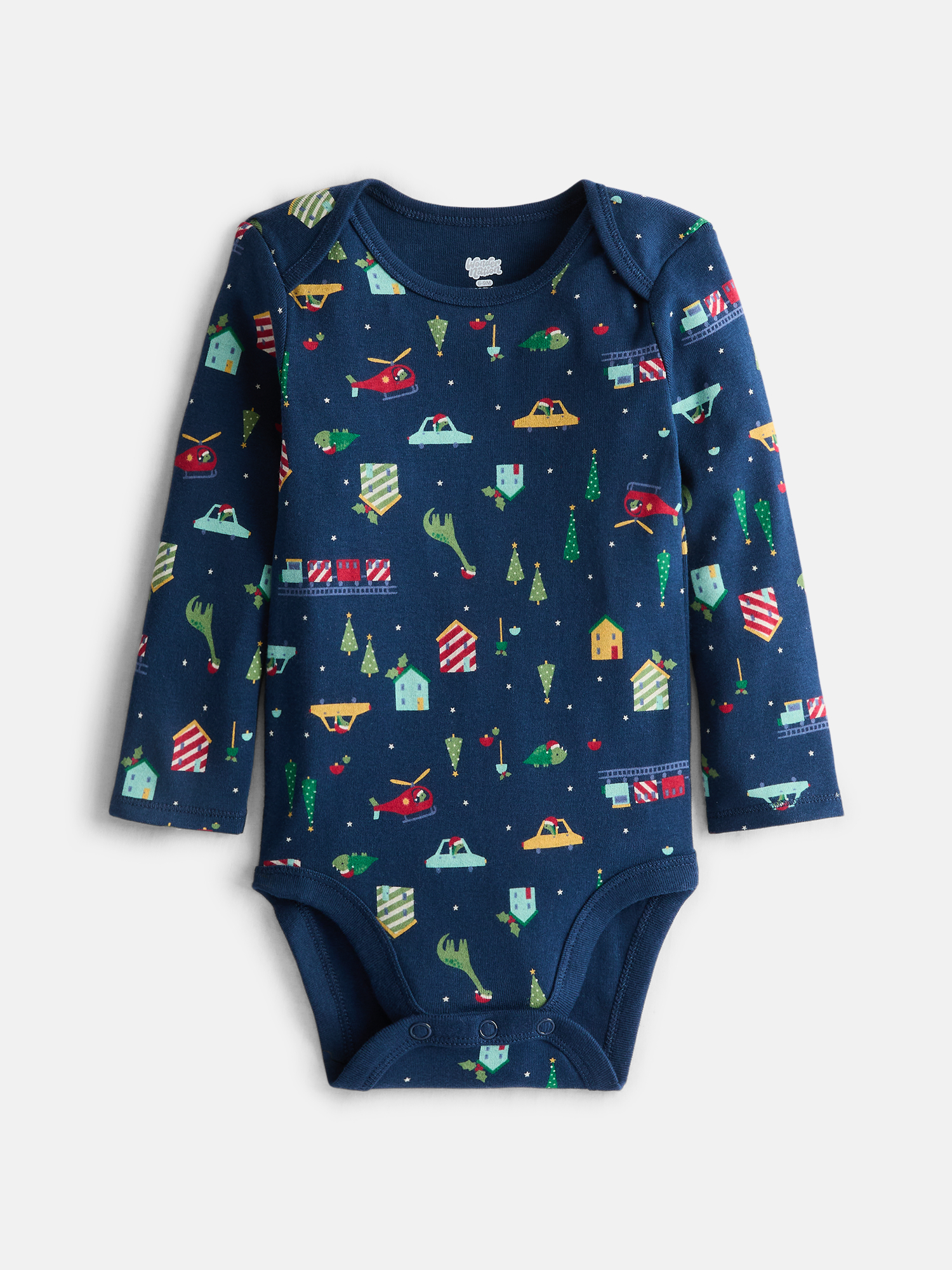 Wonder Nation Baby Boy Long Sleeves Lap Bodysuit Sizes 0 24M: Shop With Context