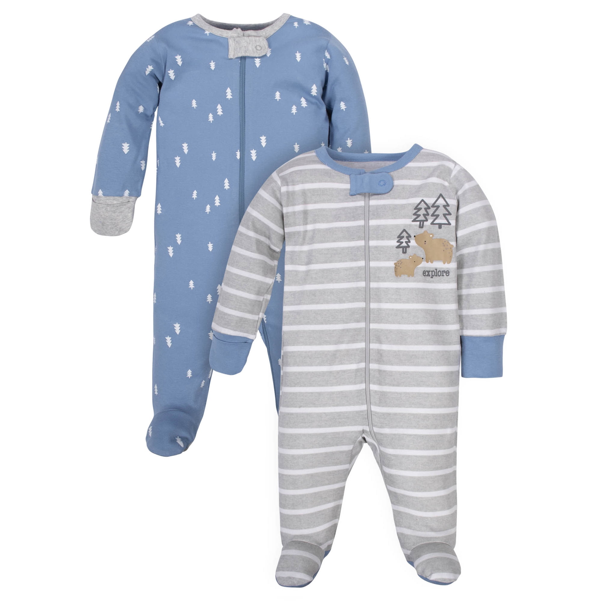 NFL 3-Piece Baby Boys Jaguars Bodysuit, Sleep 'n Play & Cap Set - 0-3mo