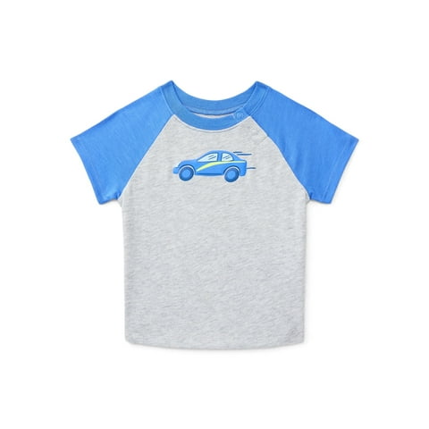 Baby Boys Graphic Raglan Tee, Sizes 0/3M-24M