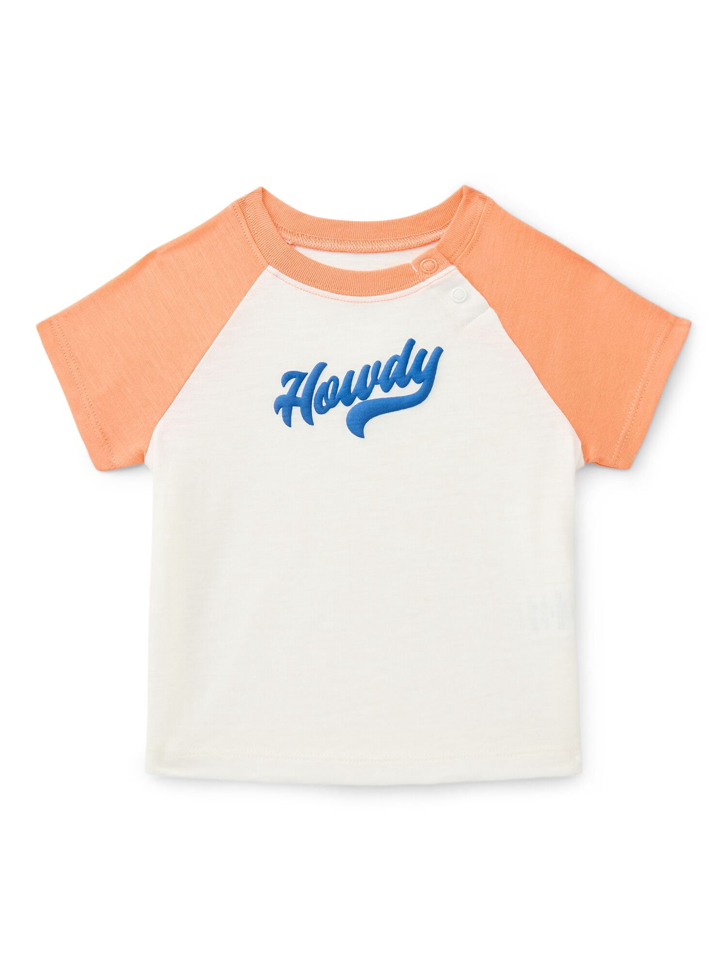 Wonder Nation Baby Boys Graphic Raglan Tee, Sizes 0/3M-24M