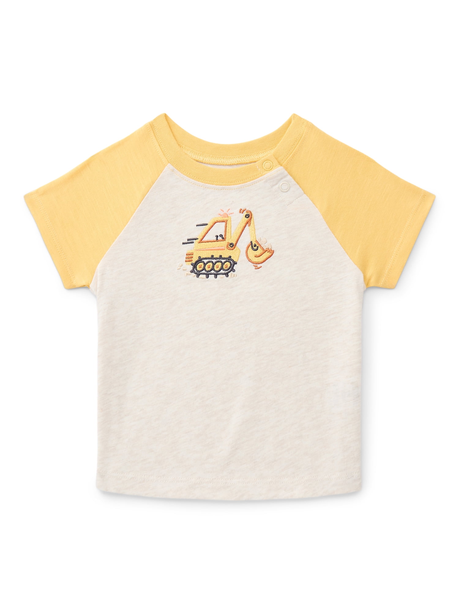 Wonder Nation Baby Boys Graphic Raglan Tee, Sizes 0/3M-24M