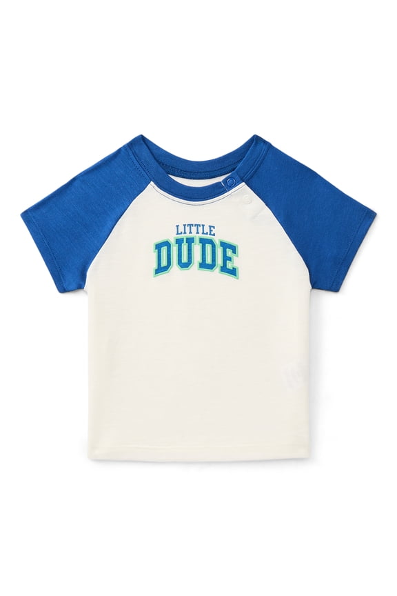 Baby Boys Graphic Raglan Tee, Sizes 0/3M-24M