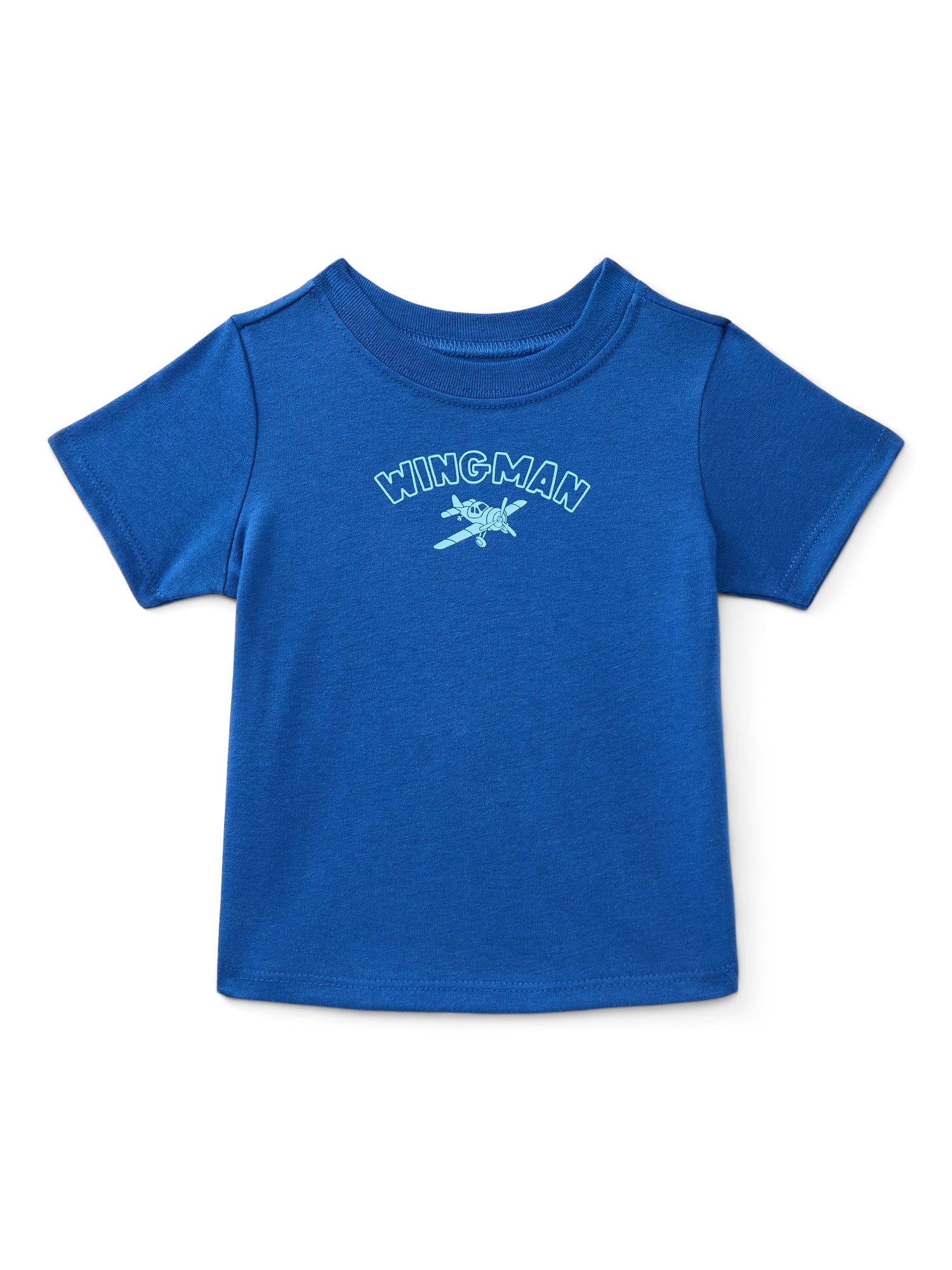 Wonder Nation Baby Boy Short Sleeve Graphic T-Shirt, Sizes 0-24 Months