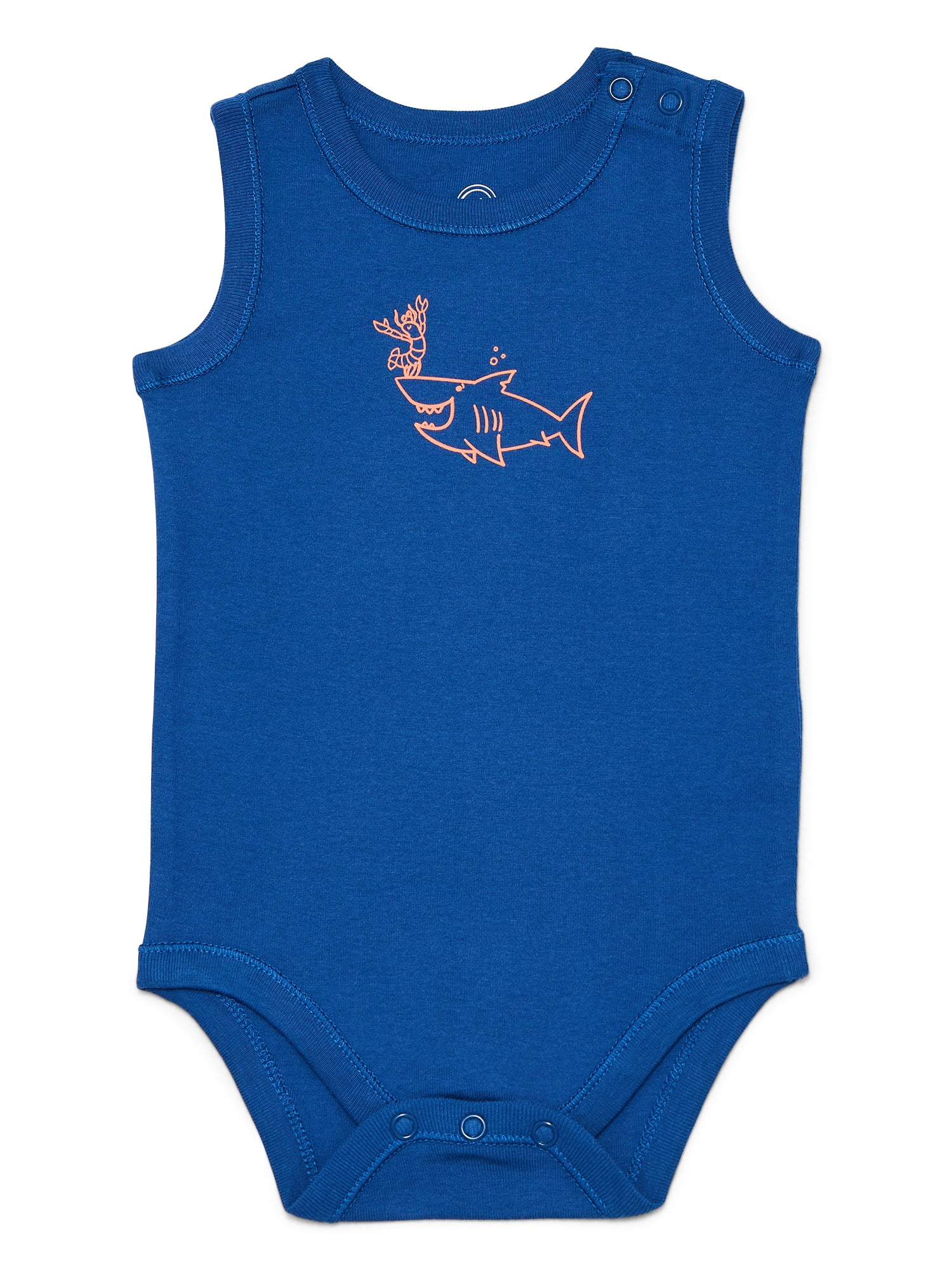 Wonder Nation Baby Boys Tank Bodysuit, Sizes 0-24 Months