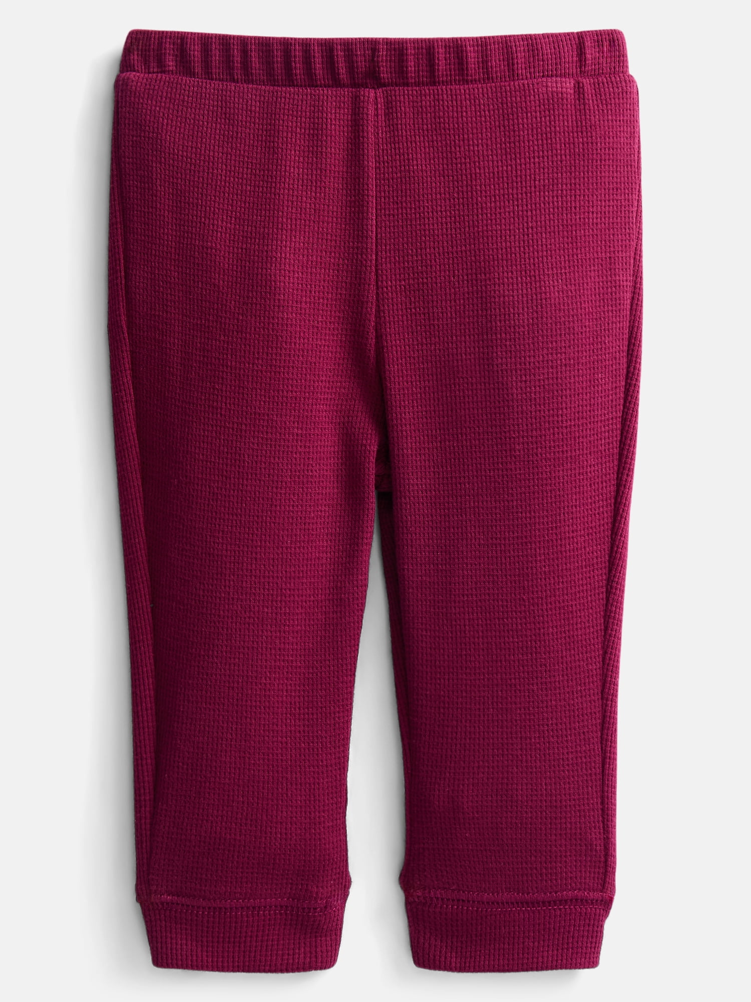 Wonder Nation Baby Boys Waffle Knit Thermal Joggers, Sizes 0-24M