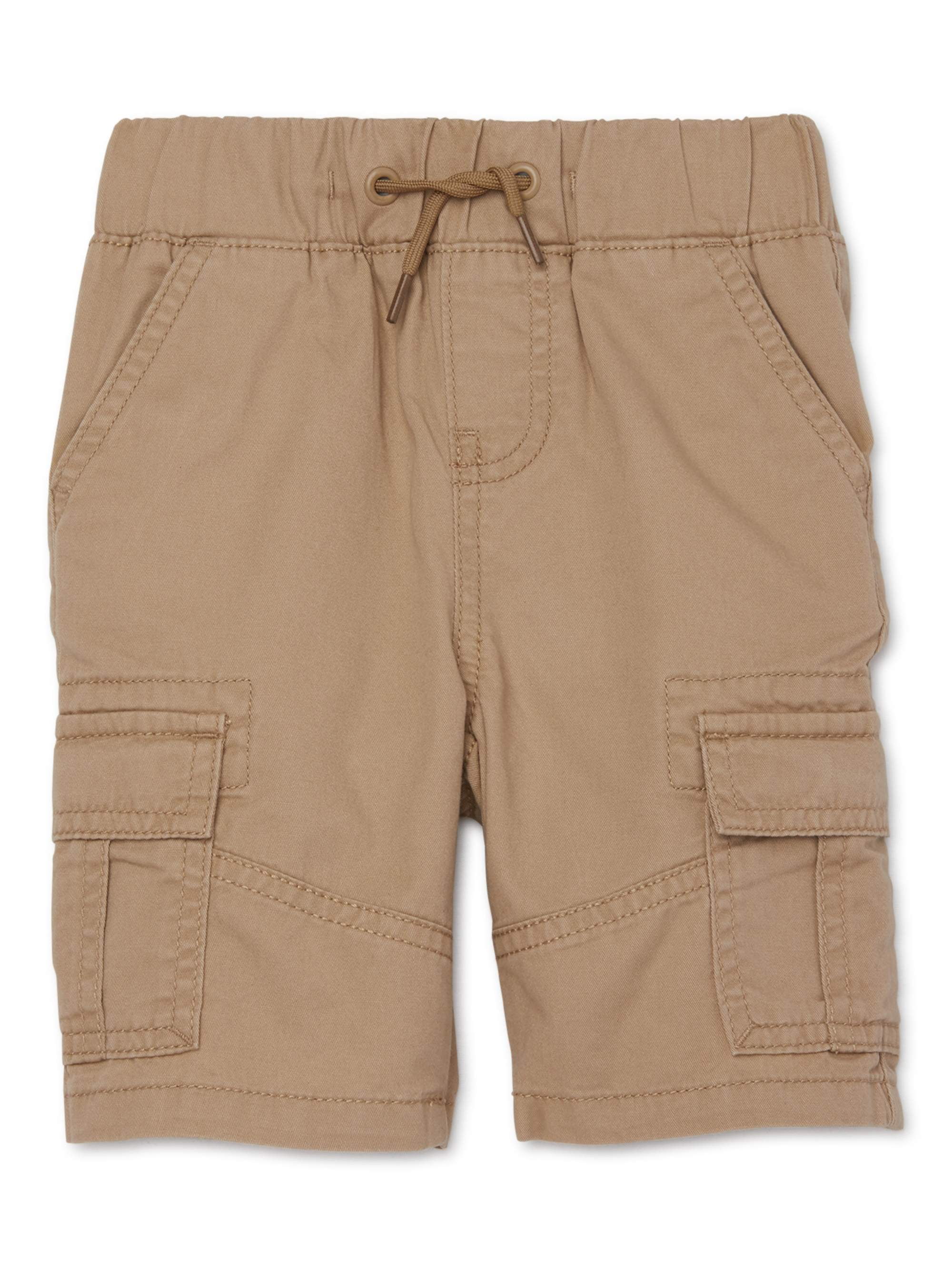 Wonder Nation Baby Boy & Toddler Boy Cargo Shorts (12M5T)