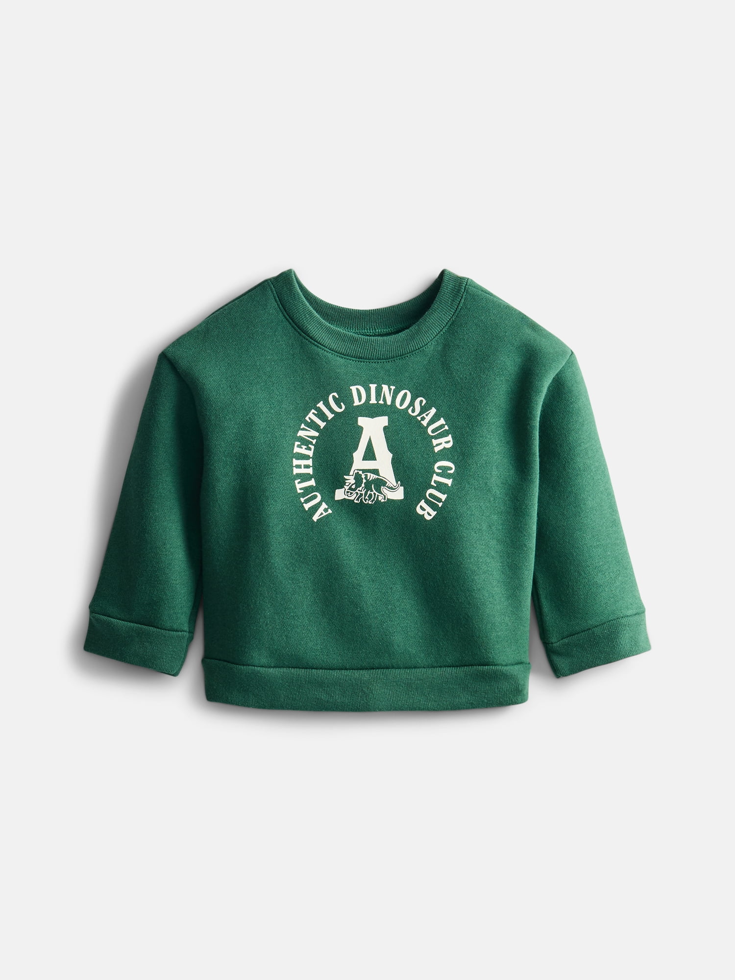 Wonder Nation Baby & Toddler Fleece Crewneck Sweatshirt, Sizes 6M-5T