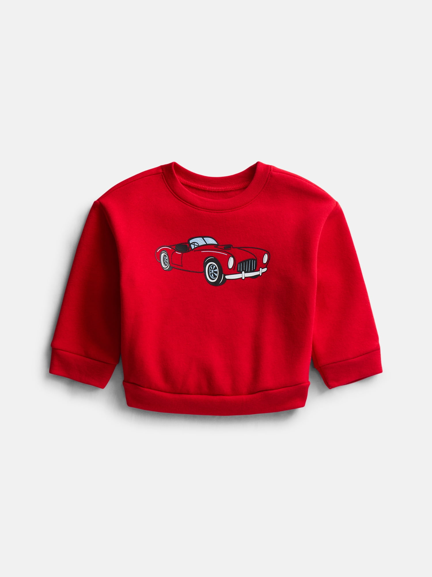 Wonder Nation Baby & Toddler Fleece Crewneck Sweatshirt, Sizes 6M-5T
