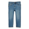 thumbnail image 1 of Wonder Nation Baby Boy & Toddler Boy Straight Leg Jeans, 12M-5T, 1 of 3