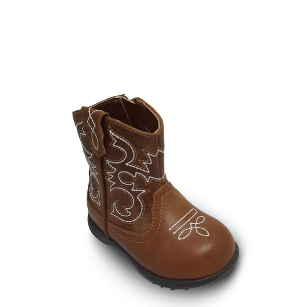 Wonder Nation Baby Boy Western Boots, Sizes 2-6 - Walmart.com