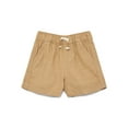 thumbnail image 1 of Wonder Nation Baby Boys Cotton Twill Drawstring Shorts, Sizes 0M-24M, 1 of 3