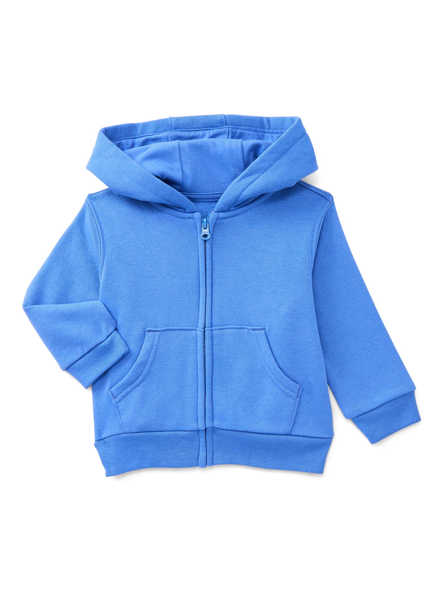 Wonder Nation Baby Boy Fleece Zip Up Hoodie, Sizes 0-24 Months