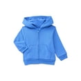 thumbnail image 1 of Wonder Nation Baby Boy Fleece Zip Up Hoodie, Sizes 0-24 Months, 1 of 3