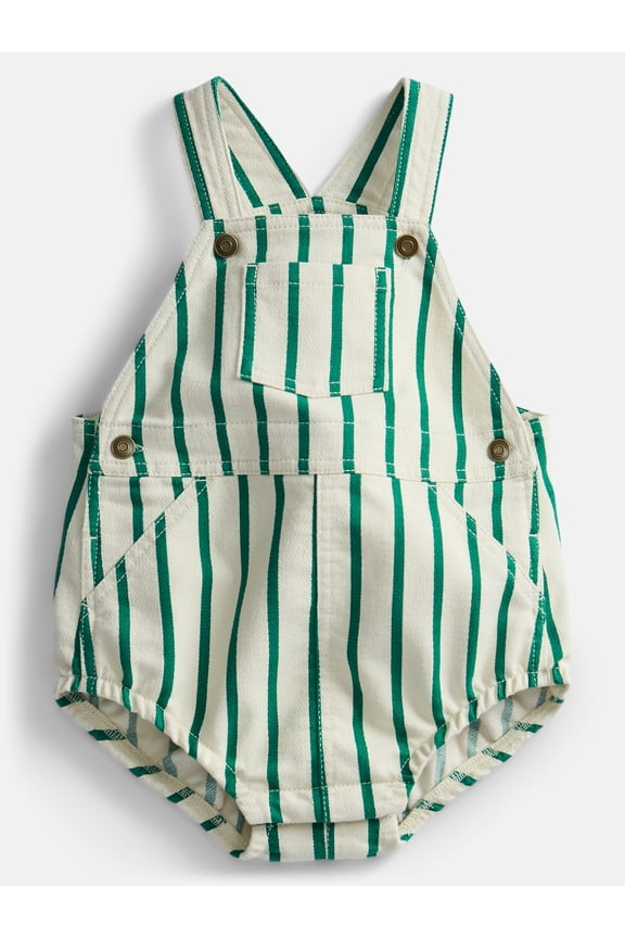 Baby Boys Sleeveless Overall Romper, Sizes 0/3M-24M